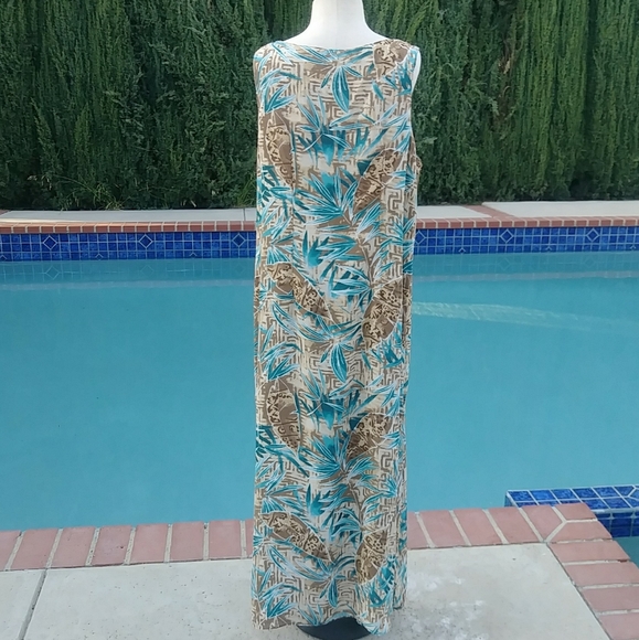 Studio Ease Reversible Maxi Dress Sz. 16 - Picture 4 of 5